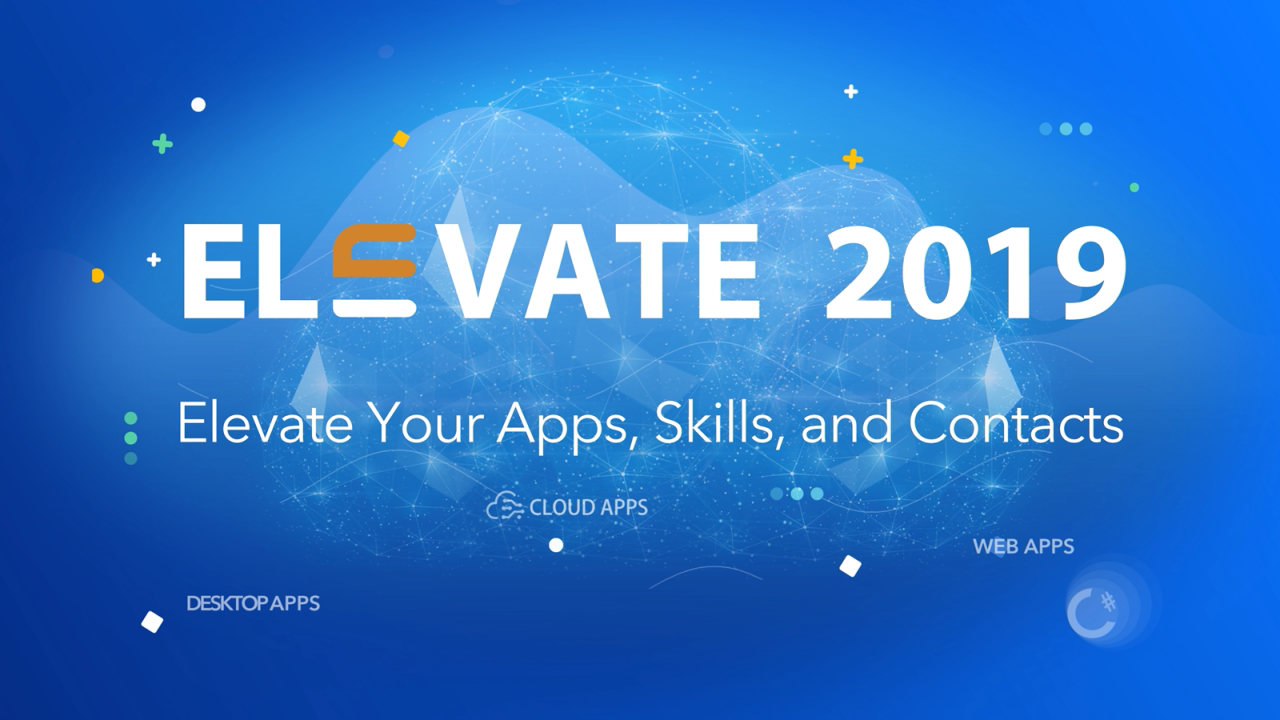 Editorial – Elevate 2019 Report